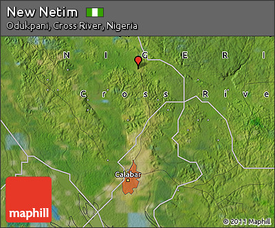 Satellite Map of New Netim