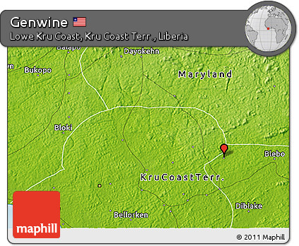 Physical 3D Map of Genwine