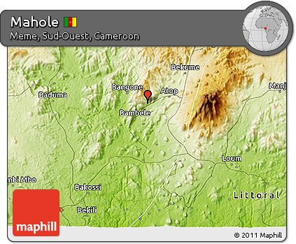 Physical 3D Map of Mahole