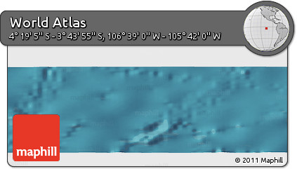 Satellite Panoramic Map of the Area around 4° 1' 30" S, 106° 10' 30" W