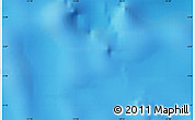 Physical Map of the area around 4° 1' 30" S, 10° 58' 29" W