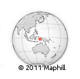 Outline Map of the Area around 4° 1' 30" S, 130° 58' 29" E, rectangular outline
