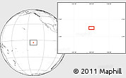 Blank Location Map of the area around 4° 1' 30" S, 139° 19' 29" W