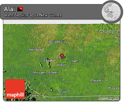Satellite 3D Map of Alai