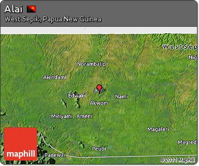 Satellite 3D Map of Alai