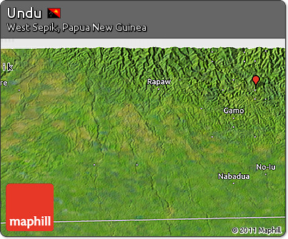 Satellite 3D Map of Undu