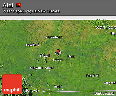 Satellite 3D Map of Alai