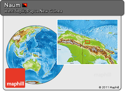 Physical Location Map of Naum