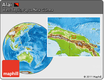 Physical Location Map of Alai