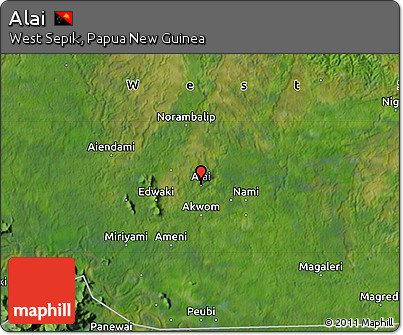 Satellite Map of Alai