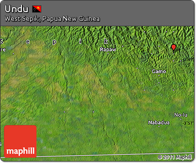 Satellite Map of Undu