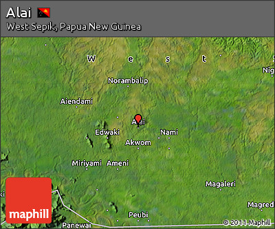 Satellite Map of Alai