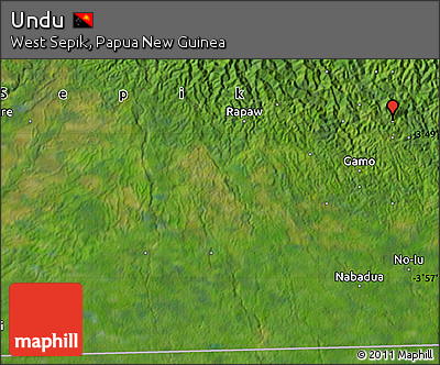 Satellite Map of Undu