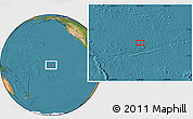 Satellite Location Map of the area around 4° 1' 30" S, 146° 58' 29" W