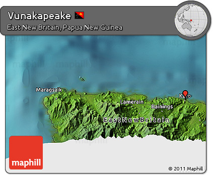 Satellite 3D Map of Vunakapeake