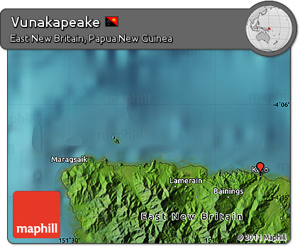 Satellite Map of Vunakapeake