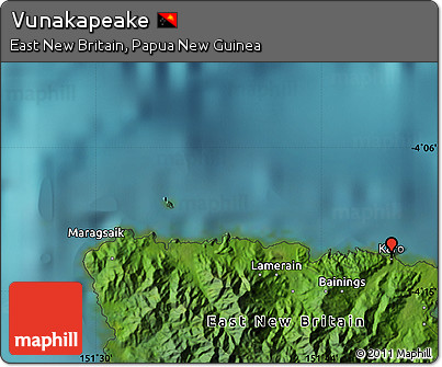 Satellite Map of Vunakapeake