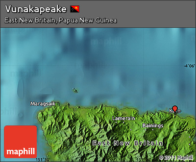 Satellite Map of Vunakapeake