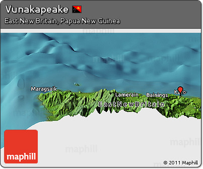 Satellite Panoramic Map of Vunakapeake