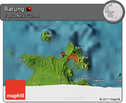 Satellite 3D Map of Ratung