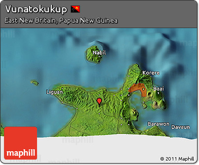 Satellite 3D Map of Vunatokukup