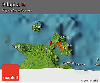 Satellite 3D Map of Pilapila