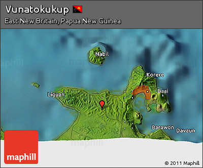 Satellite 3D Map of Vunatokukup