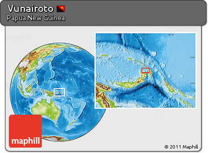 Physical Location Map of Vunairoto