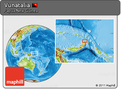 Physical Location Map of Vunatalia