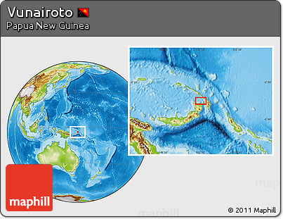 Physical Location Map of Vunairoto