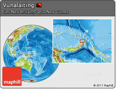 Physical Location Map of Vunalaiting