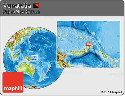 Physical Location Map of Vunatalia