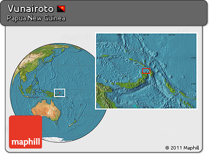 Satellite Location Map of Vunairoto