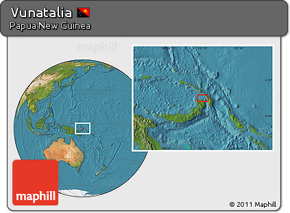 Satellite Location Map of Vunatalia