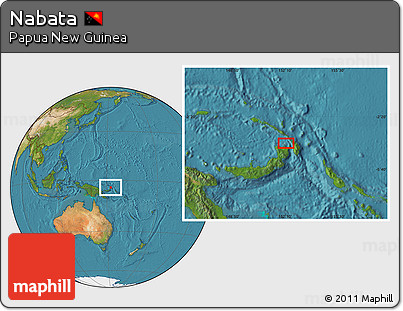 Satellite Location Map of Nabata