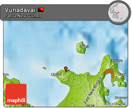 Physical Map of Vunadavai