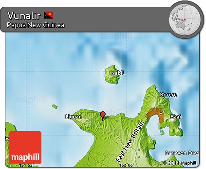 Physical Map of Vunalir