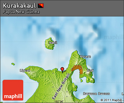 Physical Map of Kurakakaul