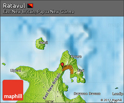 Physical Map of Ratavul