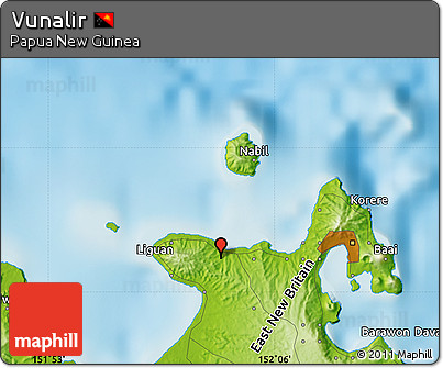 Physical Map of Vunalir