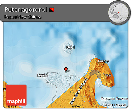 Political Map of Putanagororoi