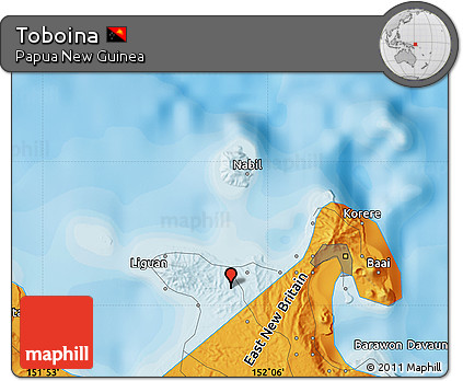 Political Map of Toboina