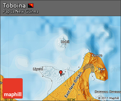 Political Map of Toboina