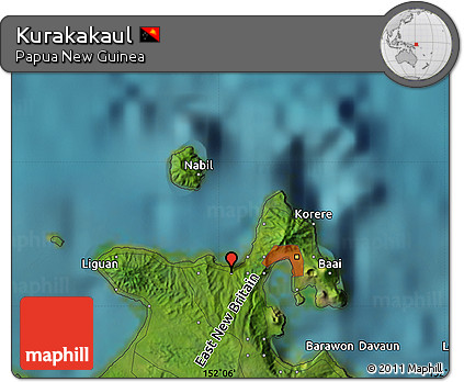 Satellite Map of Kurakakaul