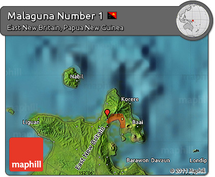 Satellite Map of Malaguna Number 1