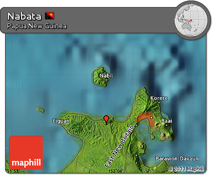 Satellite Map of Nabata