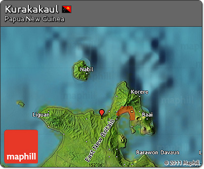 Satellite Map of Kurakakaul