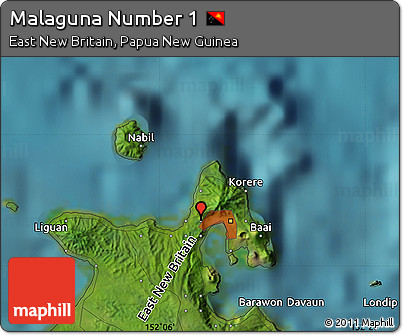 Satellite Map of Malaguna Number 1