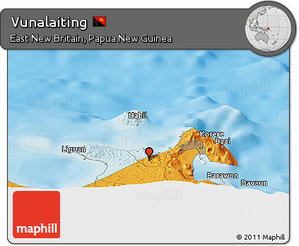 Political Panoramic Map of Vunalaiting