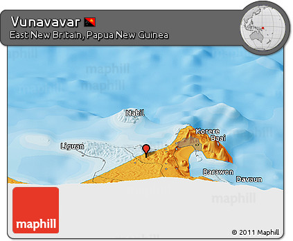 Political Panoramic Map of Vunavavar